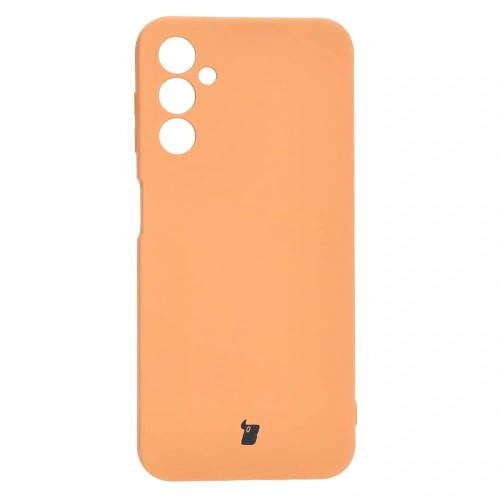 Etui Bizon Case Silicone do Samsung Galaxy A14 4G/5G pomarańczowe
