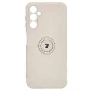 Hurtownia GSM - Bizon Case Szilikon Gyűrű Sq do Samsung Galaxy A14 4G/5G bézs - BIZ7300 - {ean13} - Hurt