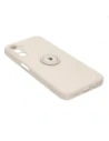 Bizon Case Szilikon Gyűrű Sq do Samsung Galaxy A14 4G/5G bézs