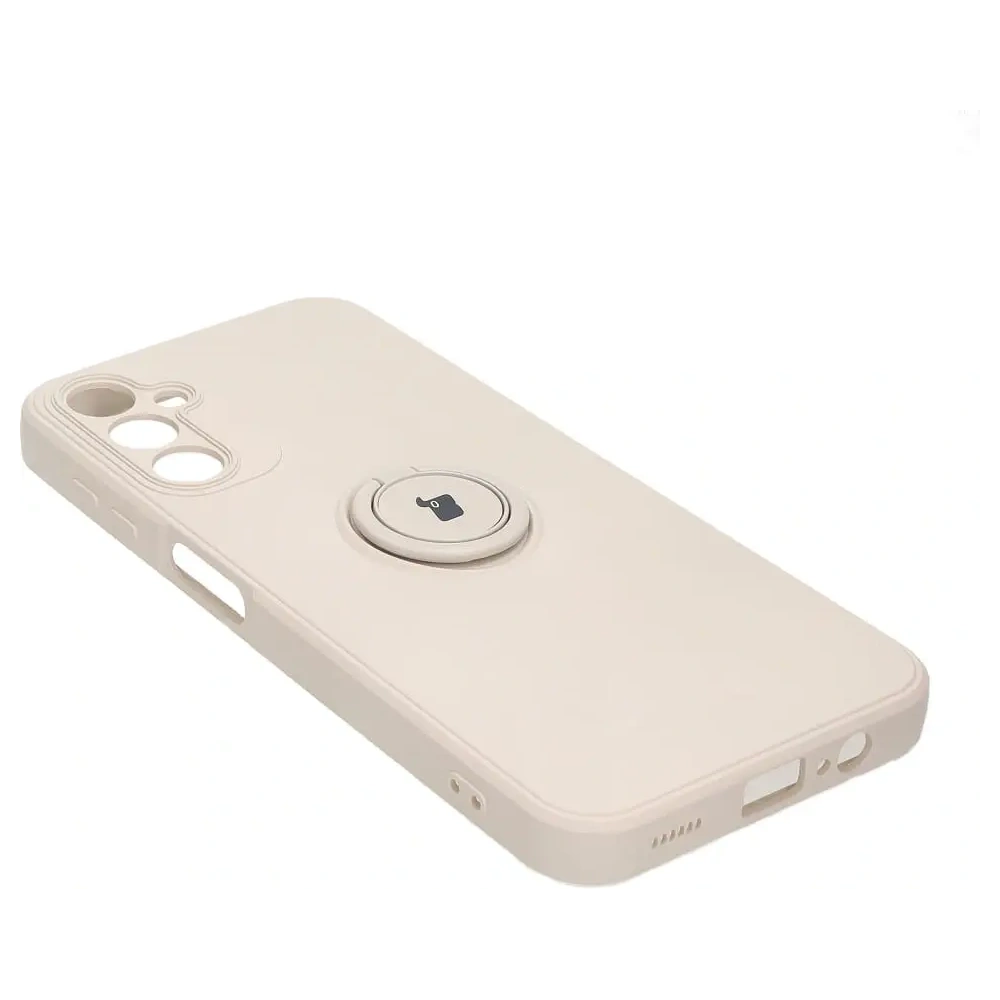 Bizon Case Silikonring Sq do Samsung Galaxy A14 4G/5G beige