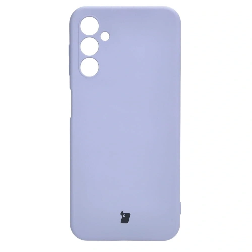 Etui Bizon Case Silicone do Samsung Galaxy A14 4G/5G jasnofioletowe