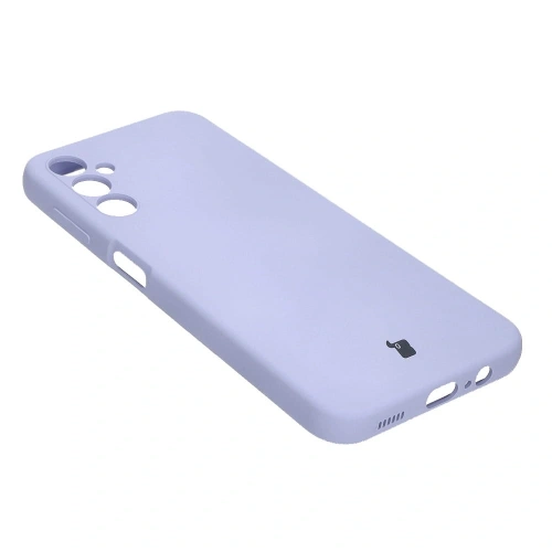 Etui Bizon Case Silicone do Samsung Galaxy A14 4G/5G jasnofioletowe
