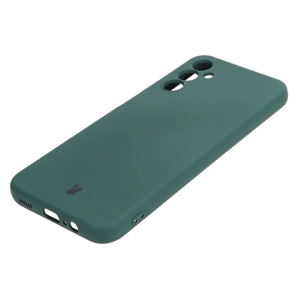 Hurtownia GSM - Etui Bizon Case Silicone do Samsung Galaxy A14 4G/5G, ciemnozielone - BIZ7302 - {ean13} - Hurt