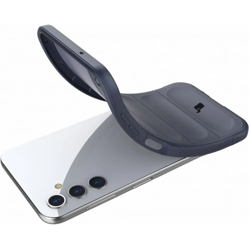 Pancerne etui Bizon Case Tur do Samsung Galaxy A14 4G / 5G granatowe