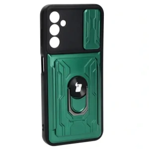 Hurtownia GSM - Bizon Case Camshield Kártyatartó Gyűrű Samsung Galaxy A14 4G/5G zöld - BIZ7308 - {ean13} - Hurt