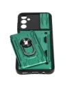Hurtownia GSM - Etui Bizon Case Camshield Card Slot Ring do Samsung Galaxy A14 4G/5G, zielone - BIZ7308 - {ean13} - Hurt