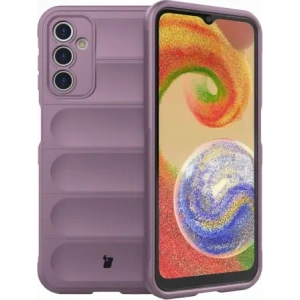 Pancerne etui Bizon Case Tur do Samsung Galaxy A14 4G / 5G jasnofioletowe