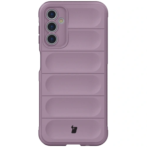 Pancerne etui Bizon Case Tur do Samsung Galaxy A14 4G / 5G jasnofioletowe