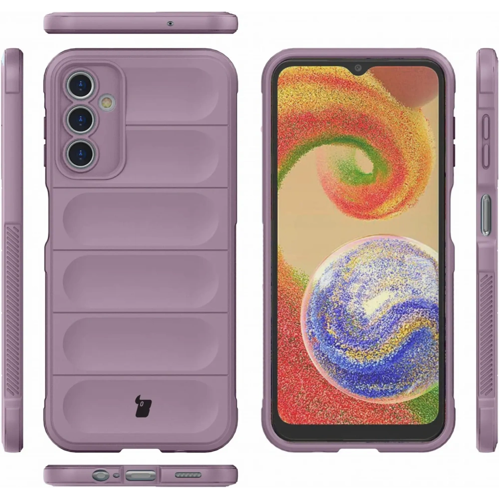 Hurtownia GSM - Pancerne etui Bizon Case Tur do Samsung Galaxy A14 4G / 5G jasnofioletowe - BIZ7309 - {ean13} - Hurt