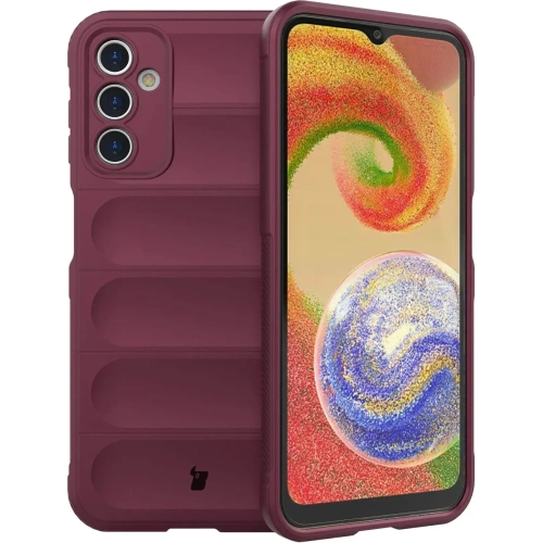 Pancerne etui Bizon Case Tur do Samsung Galaxy A14 4G / 5G ciemnofioletowe
