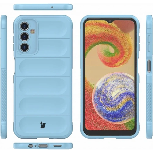 Pancerne etui Bizon Case Tur do Samsung Galaxy A14 4G / 5G jasnoniebieskie