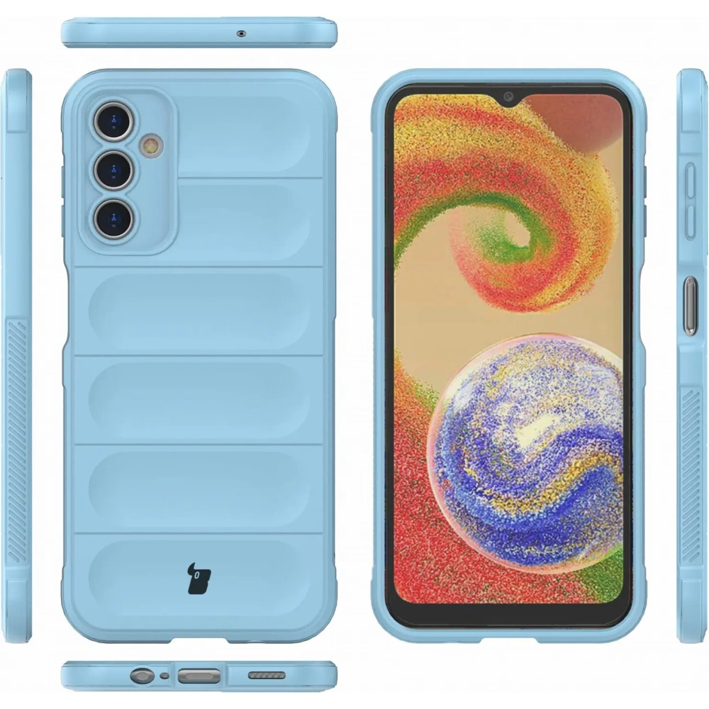 Hurtownia GSM - Pancerne etui Bizon Case Tur do Samsung Galaxy A14 4G / 5G jasnoniebieskie - BIZ7311 - {ean13} - Hurt