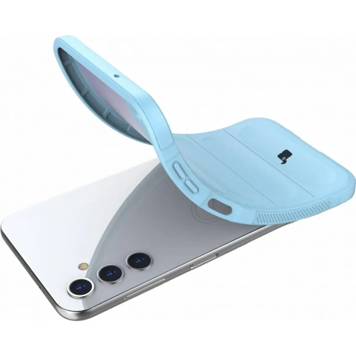 Pancerne etui Bizon Case Tur do Samsung Galaxy A14 4G / 5G jasnoniebieskie