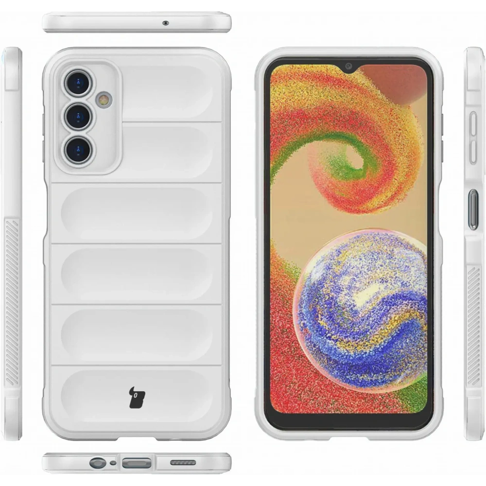Hurtownia GSM - Pancerne etui Bizon Case Tur do Samsung Galaxy A14 4G / 5G białe - BIZ7312 - {ean13} - Hurt