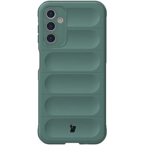 Pancerne etui Bizon Case Tur do Samsung Galaxy A14 4G / 5G ciemnozielone