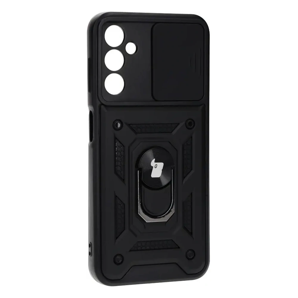 Hurtownia GSM - Etui Bizon Case CamShield Ring do Samsung Galaxy A14 4G/5G, czarne - BIZ7314 - {ean13} - Hurt