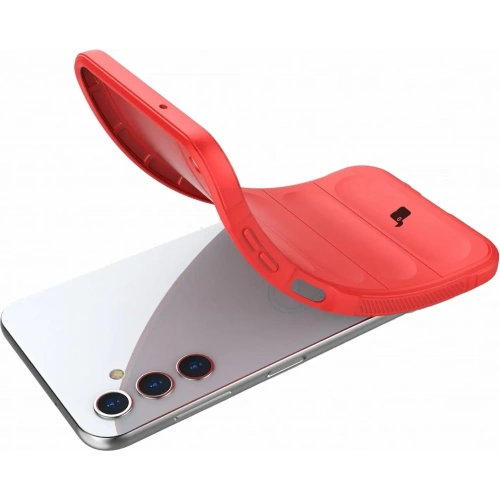 Pancerne etui Bizon Case Tur do Samsung Galaxy A14 4G / 5G czerwone