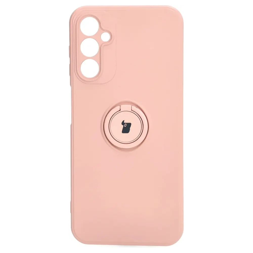 Hurtownia GSM - Bizon Case Szilikon Gyűrű Sq do Samsung Galaxy A14 4G/5G világos rózsaszín - BIZ7316 - {ean13} - Hurt