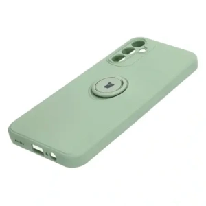 Hurtownia GSM - Bizon Case Silicone Ring Sq do Samsung Galaxy A14 4G/5G világos zöld - BIZ7317 - {ean13} - Hurt