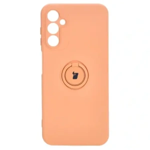 Hurtownia GSM - Bizon Case Silicone Ring Sq do Samsung Galaxy A14 4G/5G narancs - BIZ7318 - {ean13} - Hurt