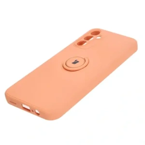 Hurtownia GSM - Bizon Case Silicone Ring Sq do Samsung Galaxy A14 4G/5G narancs - BIZ7318 - {ean13} - Hurt
