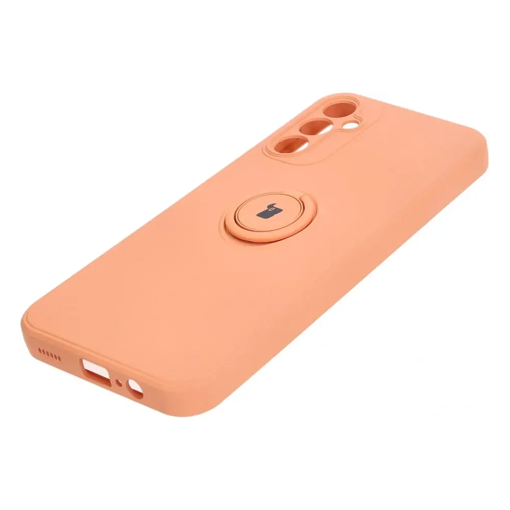 Hurtownia GSM - Bizon Case Silikonring Sq do Samsung Galaxy A14 4G/5G orange - BIZ7318 - {ean13} - Hurt