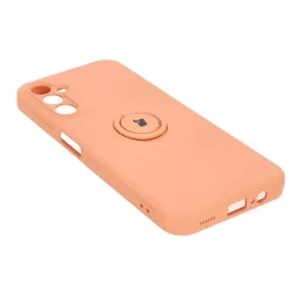 Hurtownia GSM - Bizon Case Silicone Ring Sq do Samsung Galaxy A14 4G/5G narancs - BIZ7318 - {ean13} - Hurt