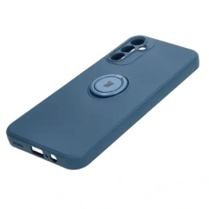 Hurtownia GSM - Bizon Case Szilikon Gyűrű Sq do Samsung Galaxy A14 4G/5G sötétkék - BIZ7321 - {ean13} - Hurt