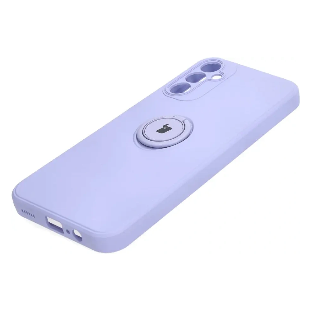 Hurtownia GSM - Bizon Case Szilikon Gyűrű Sq do Samsung Galaxy A14 4G/5G világoslila - BIZ7322 - {ean13} - Hurt