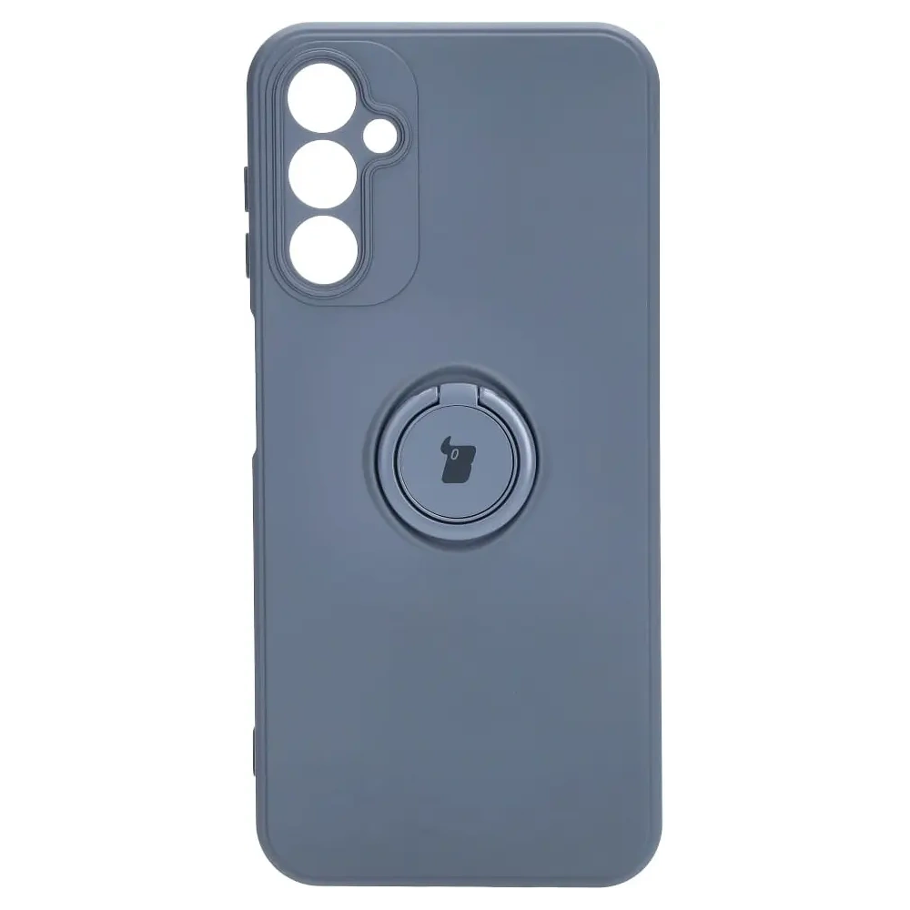 Hurtownia GSM - Bizon Case Silicone Ring Sq do Samsung Galaxy A14 4G/5G gri - BIZ7323 - {ean13} - Hurt
