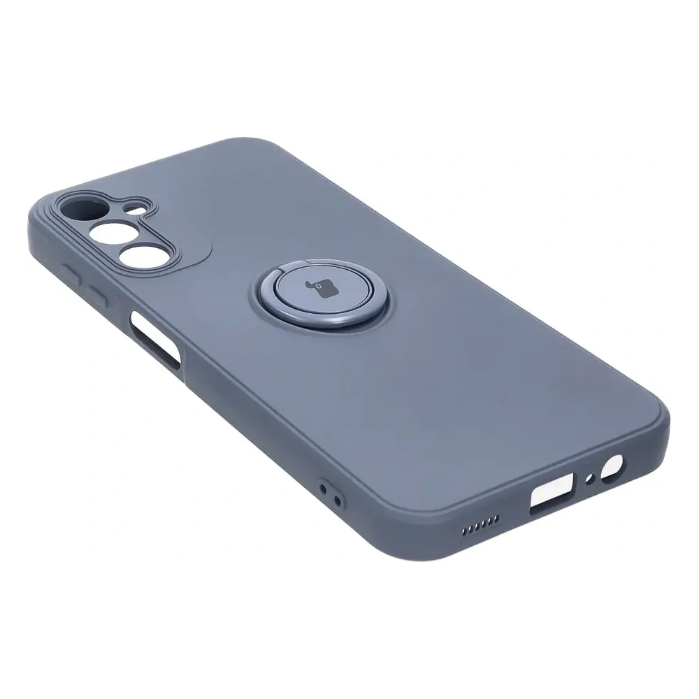 Hurtownia GSM - Bizon Case Silicone Ring Sq do Samsung Galaxy A14 4G/5G gri - BIZ7323 - {ean13} - Hurt