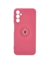 Bizon Case Szilikon Gyűrű Sq do Samsung Galaxy A14 4G/5G piszkos rózsaszín