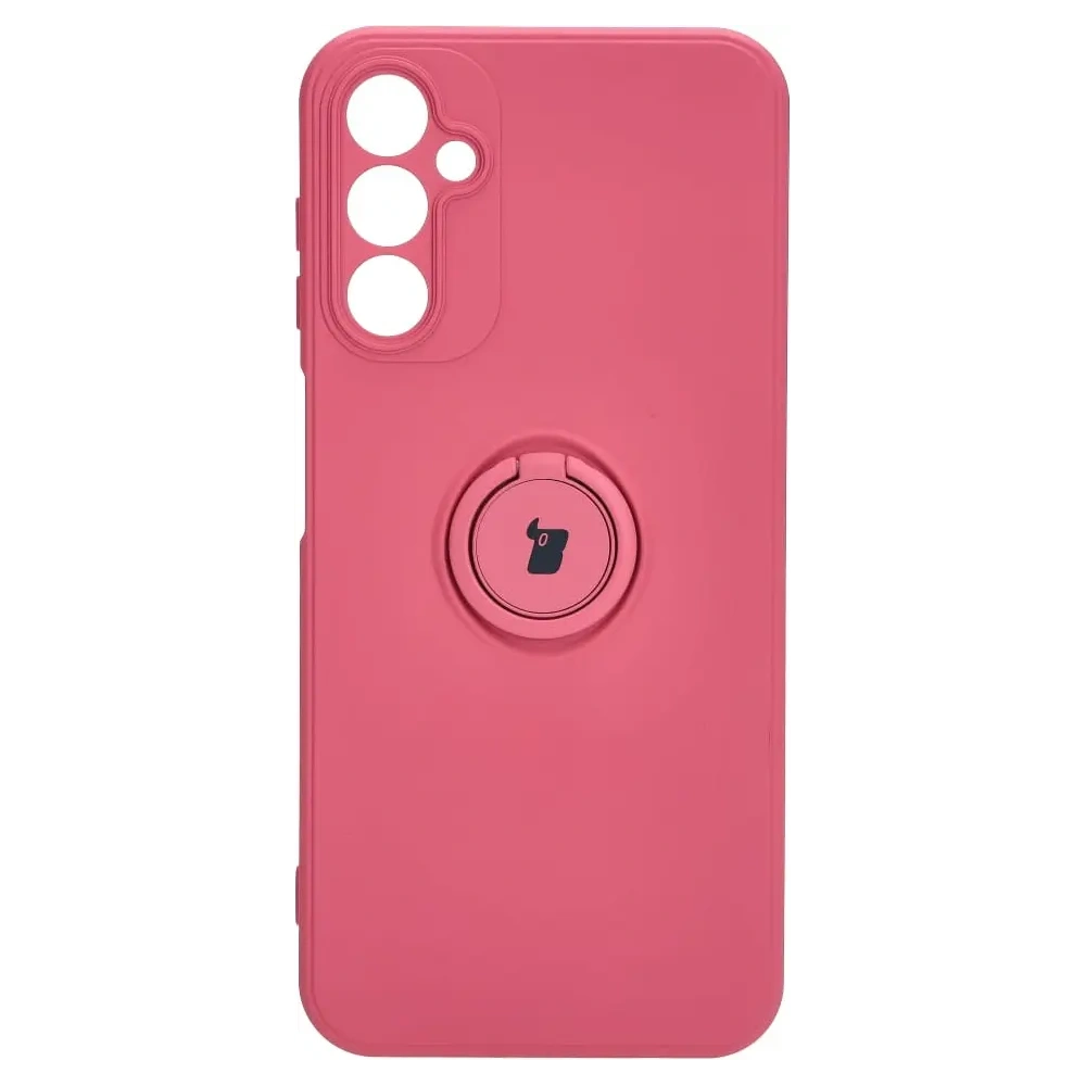 Hurtownia GSM - Bizon Case Silicone Ring Sq pentru Samsung Galaxy A14 4G/5G roz murdar - BIZ7324 - {ean13} - Hurt