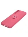Hurtownia GSM - Bizon Case Silicone Ring Sq pentru Samsung Galaxy A14 4G/5G roz murdar - BIZ7324 - {ean13} - Hurt