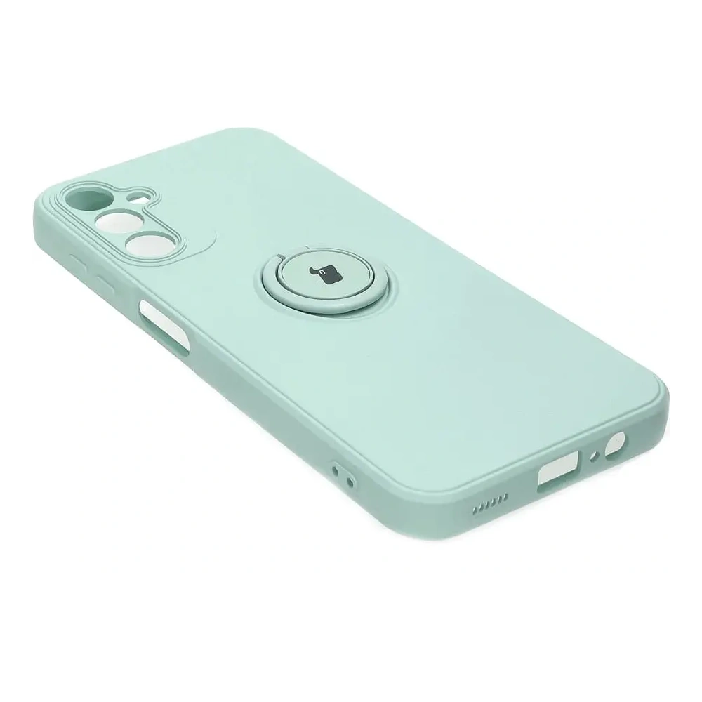 Hurtownia GSM - Bizon Case Silicone Ring Sq do Samsung Galaxy A14 4G/5G türkiz - BIZ7325 - {ean13} - Hurt