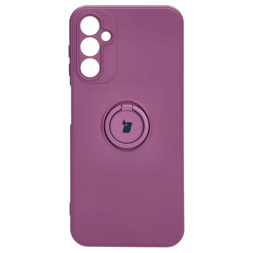 Wholesale Bizon Case Silicone Ring Sq do Samsung Galaxy A14 4G/5G dark purple - BIZ7326 - {ean13} - Hurt