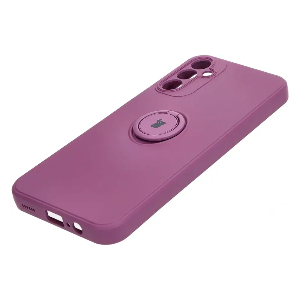Wholesale Bizon Case Silicone Ring Sq do Samsung Galaxy A14 4G/5G dark purple - BIZ7326 - {ean13} - Hurt
