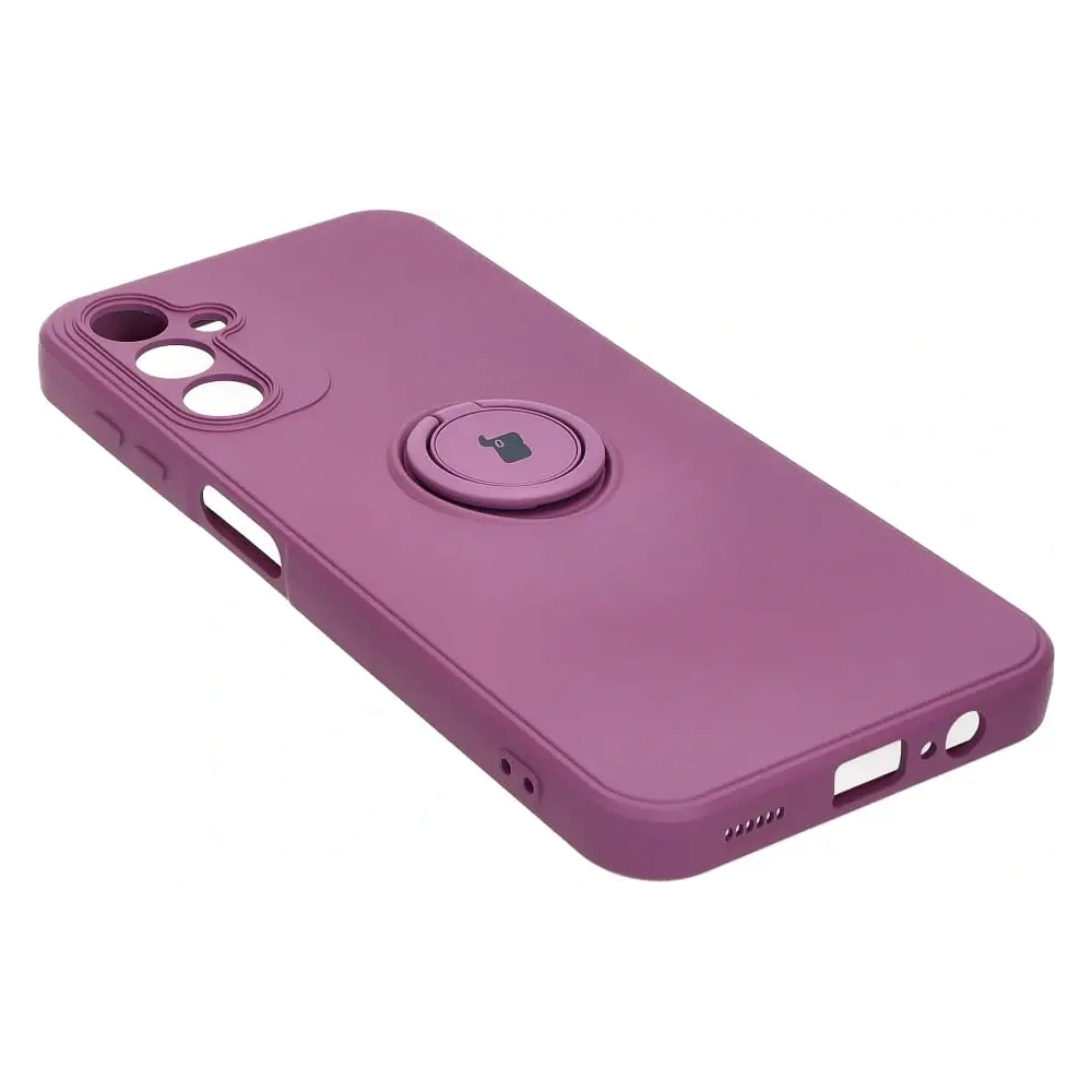 Wholesale Bizon Case Silicone Ring Sq do Samsung Galaxy A14 4G/5G dark purple - BIZ7326 - {ean13} - Hurt