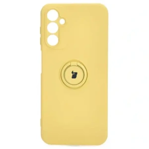Hurtownia GSM - Bizon Case Szilikon Gyűrű Sq do Samsung Galaxy A14 4G/5G sárga - BIZ7327 - {ean13} - Hurt