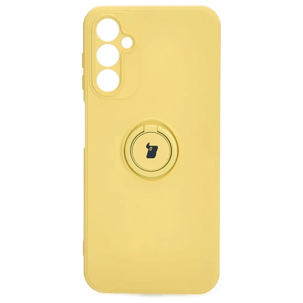 Hurtownia GSM - Bizon Case Szilikon Gyűrű Sq do Samsung Galaxy A14 4G/5G sárga - BIZ7327 - {ean13} - Hurt