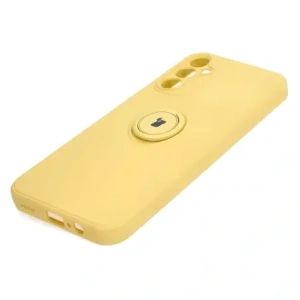 Hurtownia GSM - Bizon Case Szilikon Gyűrű Sq do Samsung Galaxy A14 4G/5G sárga - BIZ7327 - {ean13} - Hurt
