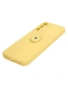 Hurtownia GSM - Bizon Case Szilikon Gyűrű Sq do Samsung Galaxy A14 4G/5G sárga - BIZ7327 - {ean13} - Hurt
