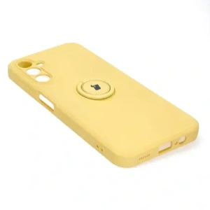 Hurtownia GSM - Bizon Case Szilikon Gyűrű Sq do Samsung Galaxy A14 4G/5G sárga - BIZ7327 - {ean13} - Hurt