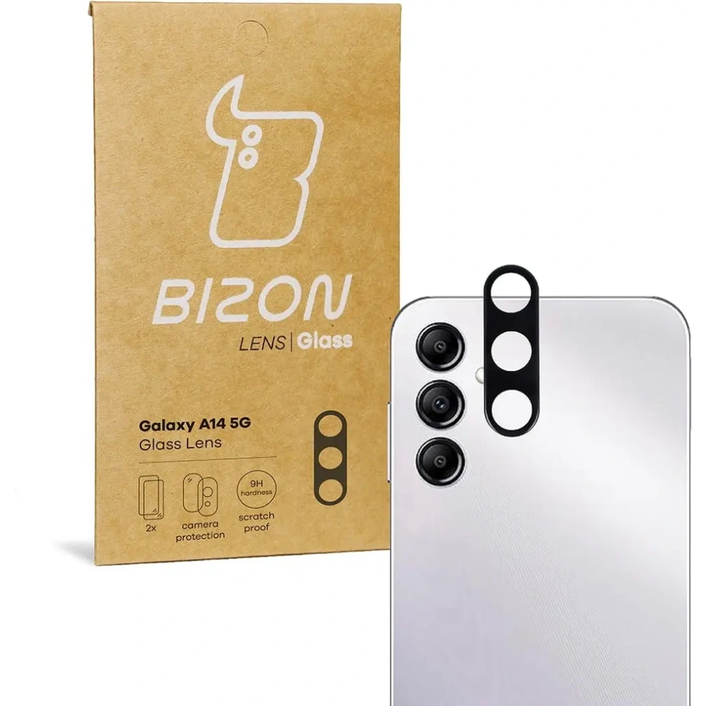 Hurtownia GSM - Bizon Sticlă Obiectiv Samsung Galaxy A14 4G/5G A34 5G M14 [2 PACHET] - BIZ865 - {ean13} - Hurt