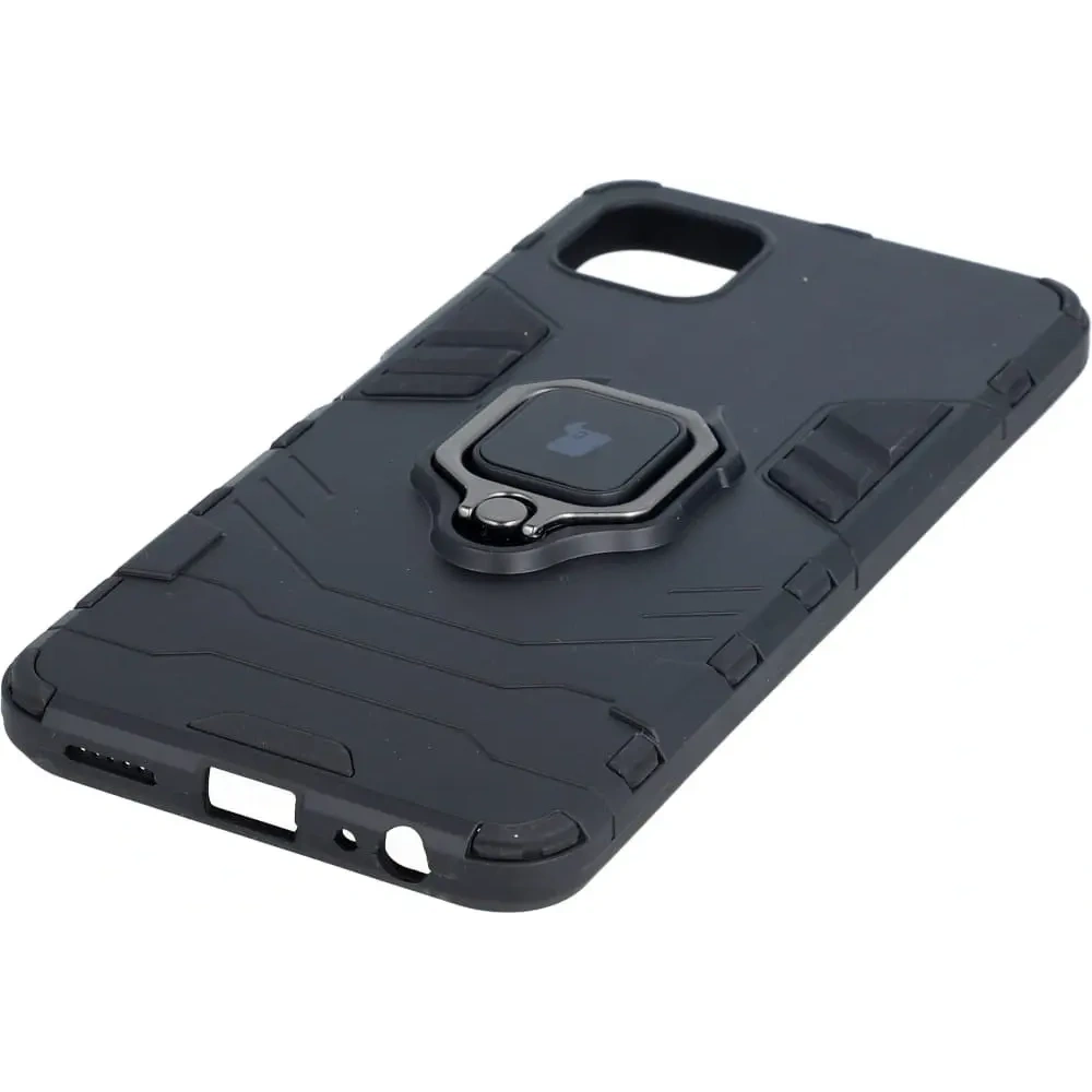 Hurtownia GSM - Etui Bizon Case Armor Ring do Samsung Galaxy A22 5G czarne - BIZ7329 - {ean13} - Hurt