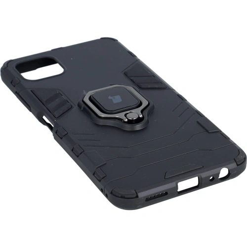 Etui Bizon Case Armor Ring do Samsung Galaxy A22 5G czarne