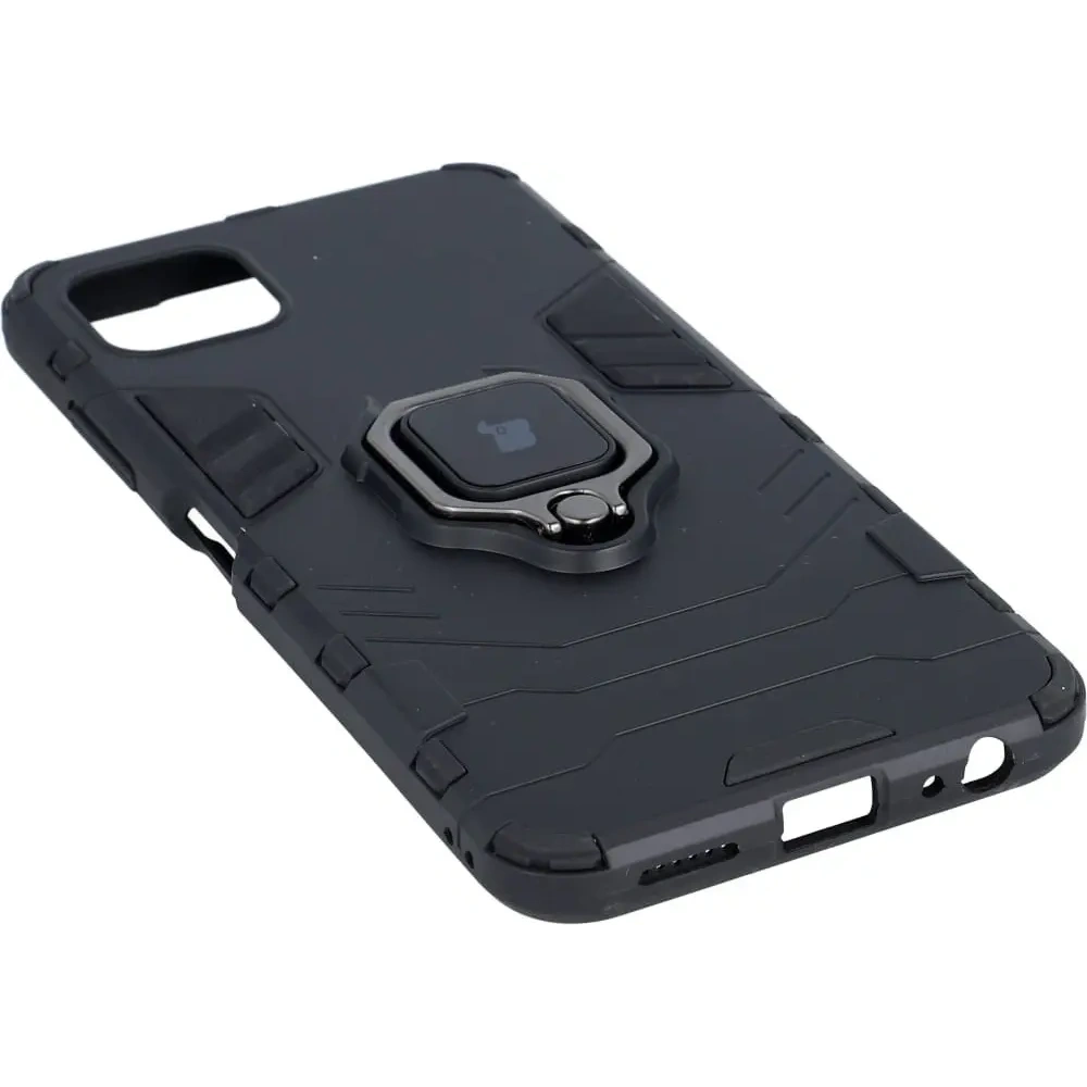 Hurtownia GSM - Etui Bizon Case Armor Ring do Samsung Galaxy A22 5G czarne - BIZ7329 - {ean13} - Hurt