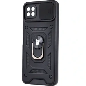 Hurtownia GSM - Bizon Case CamShield Ring Samsung Galaxy A22 5G negru - BIZ7330 - {ean13} - Hurt