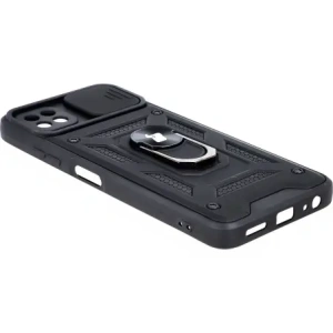 Hurtownia GSM - Bizon Case CamShield Ring Samsung Galaxy A22 5G negru - BIZ7330 - {ean13} - Hurt