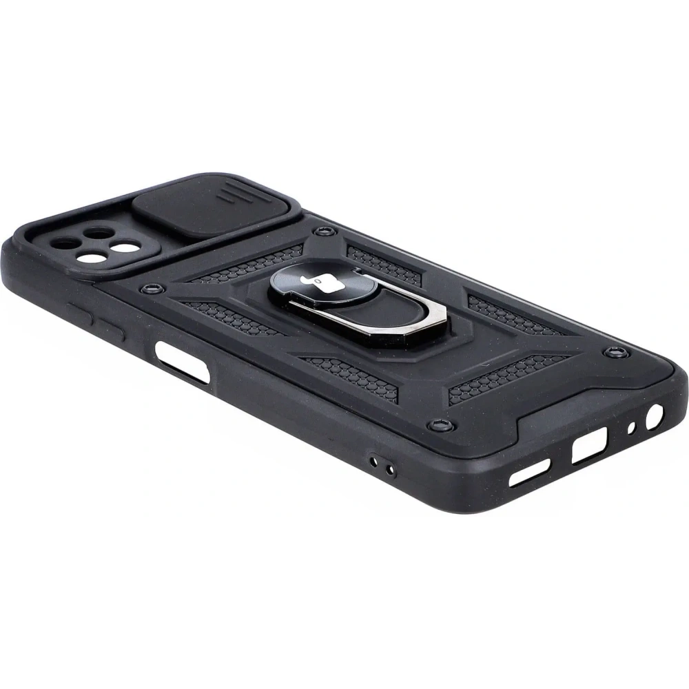 Hurtownia GSM - Etui Bizon Case CamShield Ring do Samsung Galaxy A22 5G czarne - BIZ7330 - {ean13} - Hurt